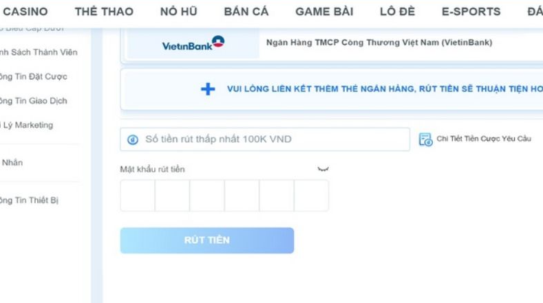 Đánh giá chi tiết về các giao dịch Rút tiền Debet